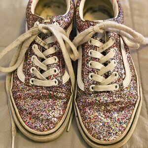 VANS WOMEN'S AUTHENTIC (CHUNKY GLITTER) SNEAKER